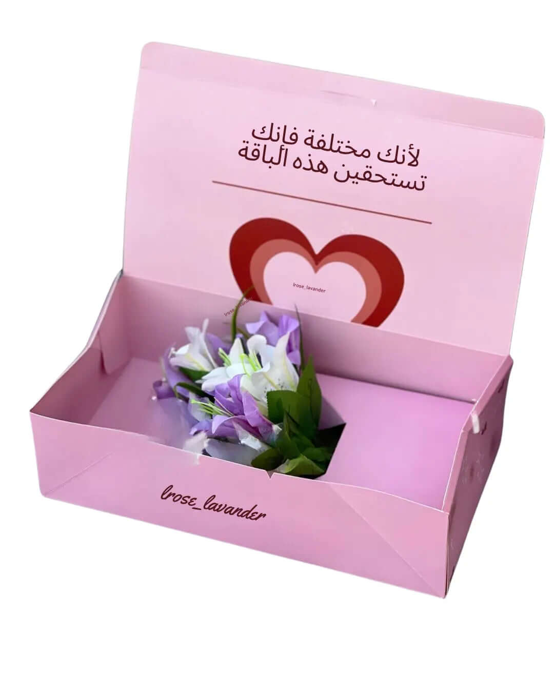 صناديق زهور، 42×22×13 سم، طباعة داخلية وخارجية، ورق 350 جرام