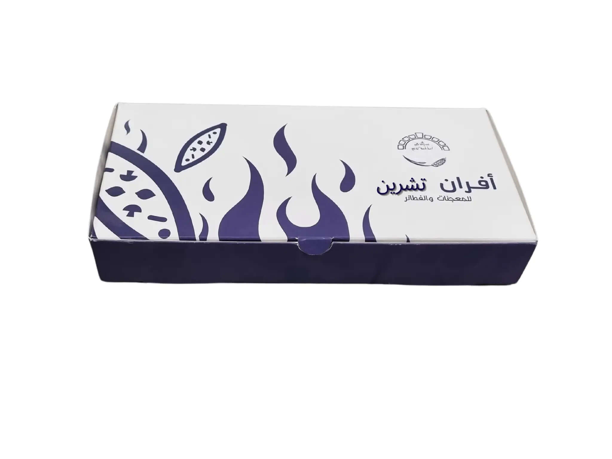 بوكس كوكيز طباعة حسب الطلب بمقاس 13×3×15 سم