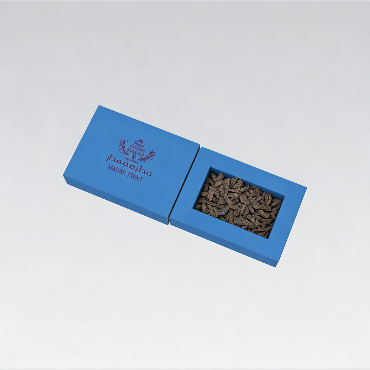 أوقية العود مع الطباعة والتصميم