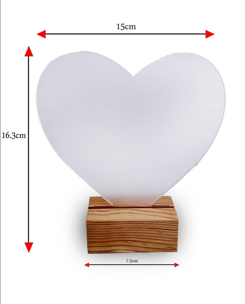 Wooden stand for acrylic panels 7 cm — product image 3