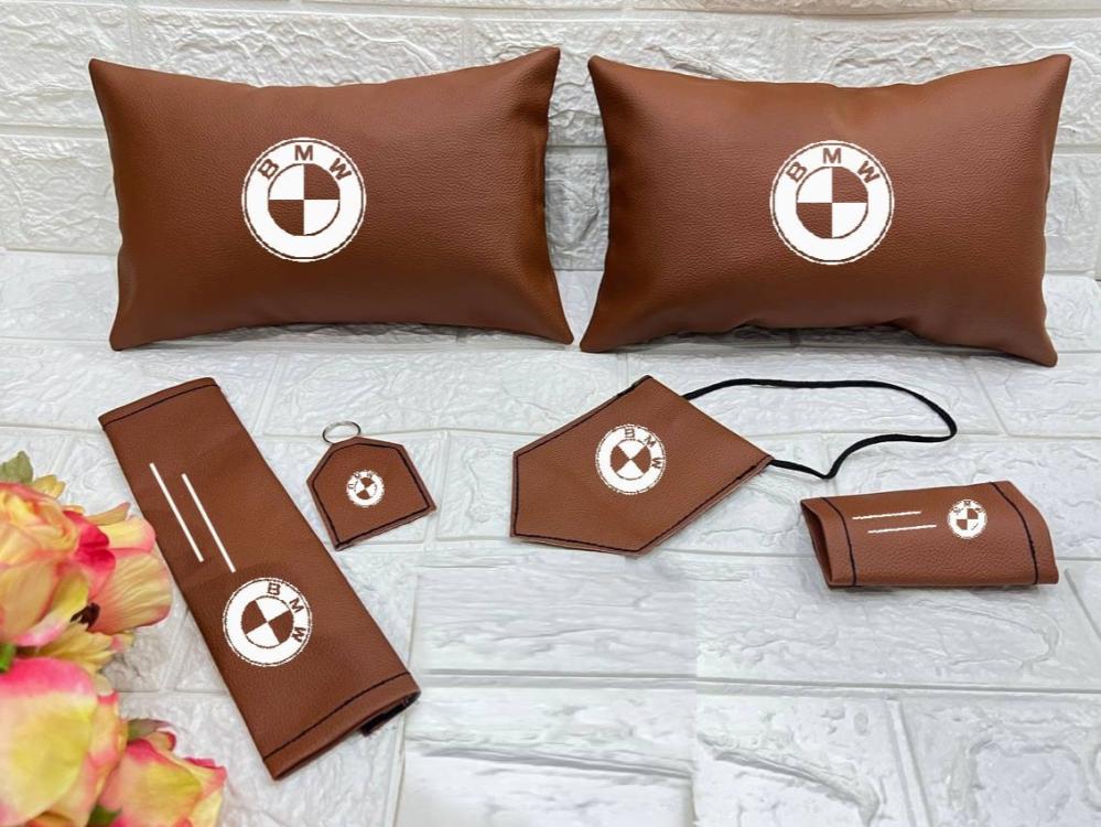 Camel brown full leather car accessories blank and unprinted — product image 2