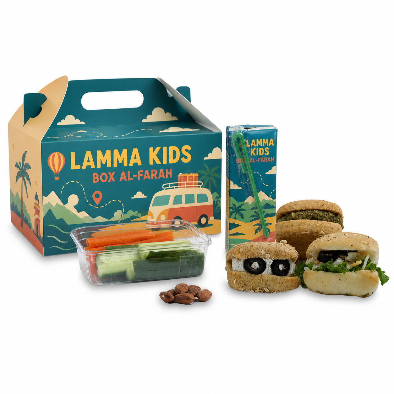 Lamma Kids – Box Al-Farah, contents
