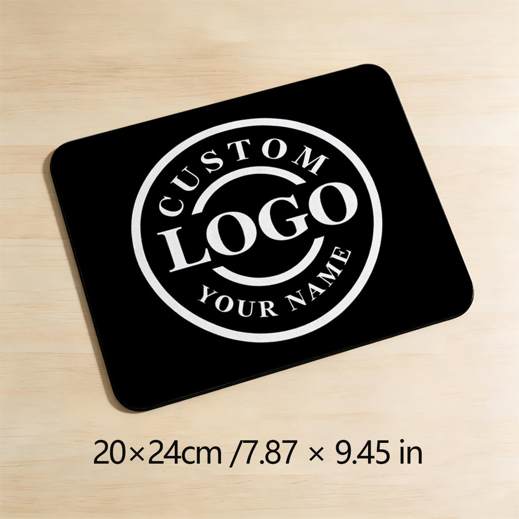 Logo-Ready Business Stationery – Mouse Pad Compatible for PC & Laptop - Non-Slip Rubber Base Desk with – image 4
