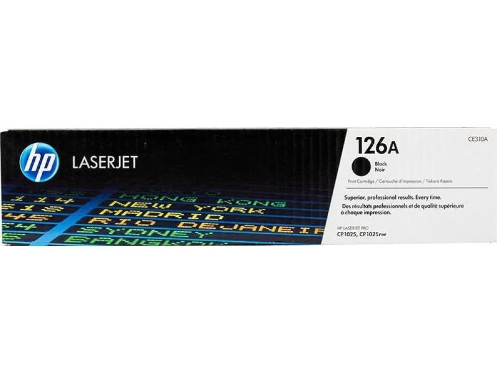 HP 126A Black Original LaserJet Toner Cartridge — product image 1