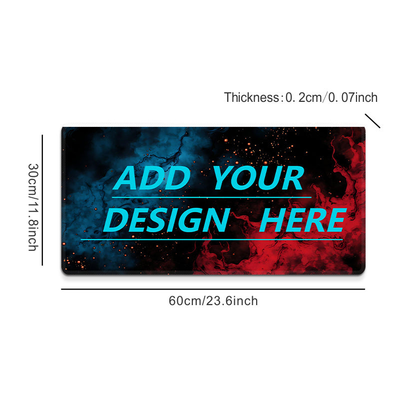 Minimalist Cartoon Mouse Pad with High-Definition Font and Pattern Design - | Promotional Business – image 3