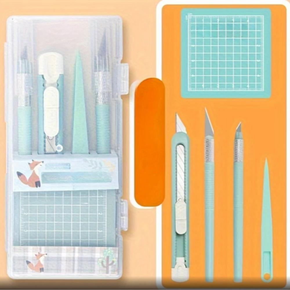 A 5-piece assorted emptying and cutting tool set — product image 1
