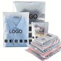 Signature Custom Packaging Bag, Custom Exclusive Logo Bag with Zipper for Clothing – Custom – image 1