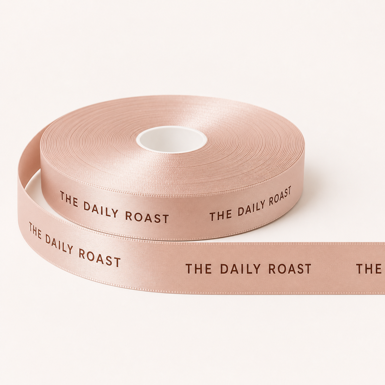 Product photo: Personalized Nude Wide Satin Ribbon - 40 m