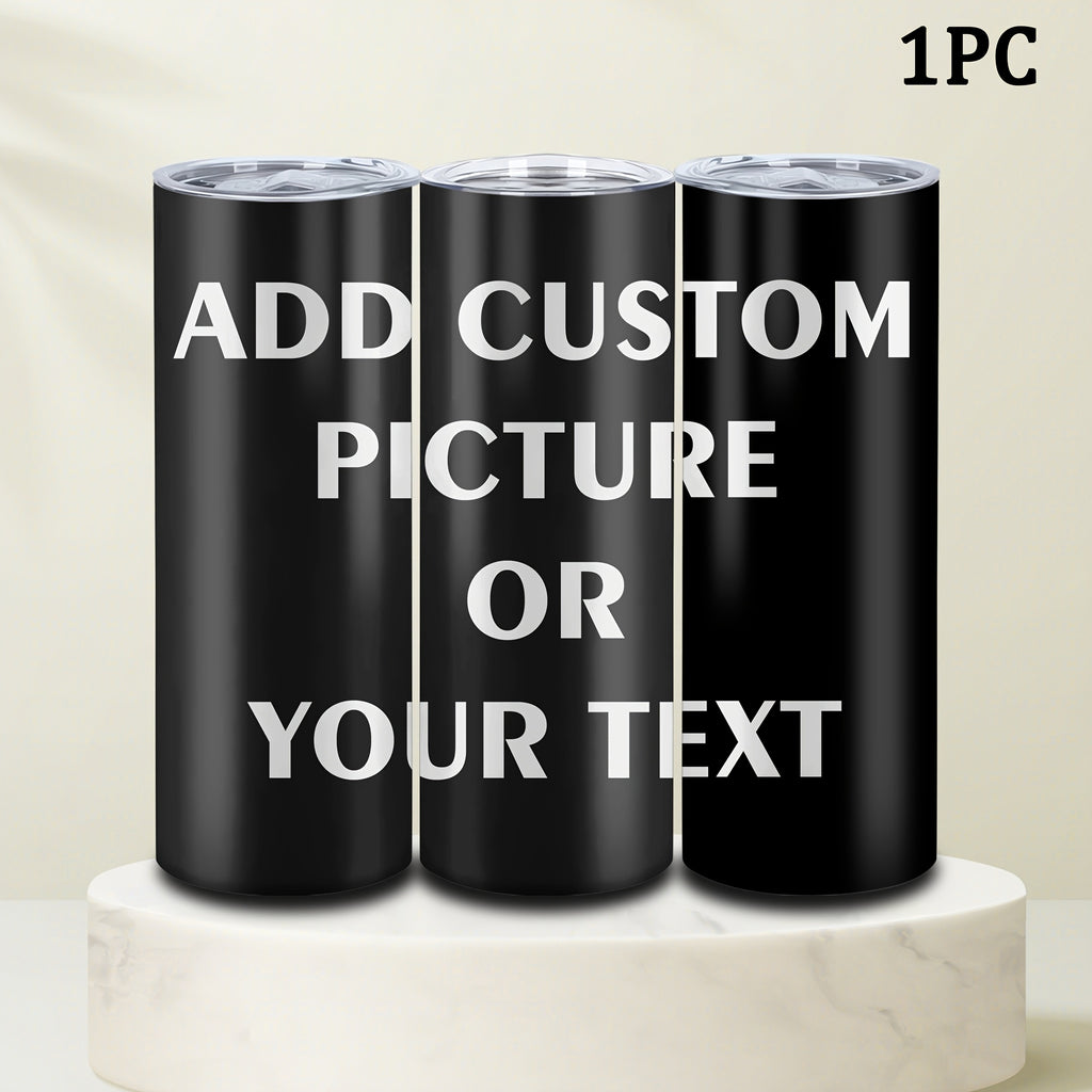 Bespoke Tumbler & Bottle – MISVAN 20oz Stainless Steel Water Bottle with Custom Photo & Text – – image 3