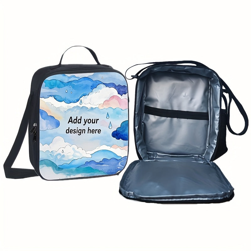 Non-food Contact Digital Printing Fashionable Lunch Bag, Supporting Customization of Images, Texts, Photos, and LOGO - image 4