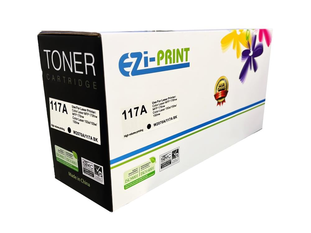 EasyPrint Black Laser Toner Compatible with HP W2070A/117A — product image 1