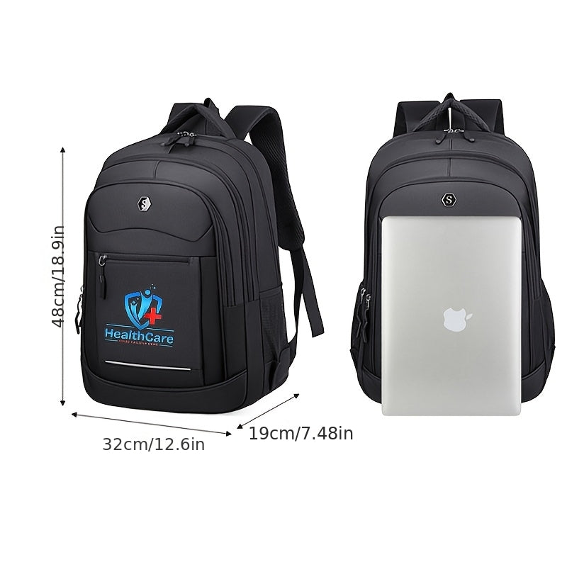 Logo-Ready Branded Bag – Name//Text Backpack with Your Own Designs - Large Capacity High – image 4