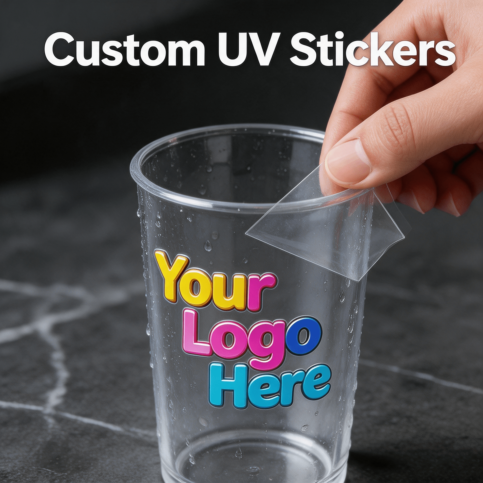 Custom Transfer Stickers, Your Own Patterns/Text, Self-Defined Patterns/LOGO, | Promotional Home & Office – image 1
