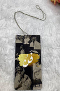 Blank metal car mirror hanger for sublimation printing (two sides) — product image 1