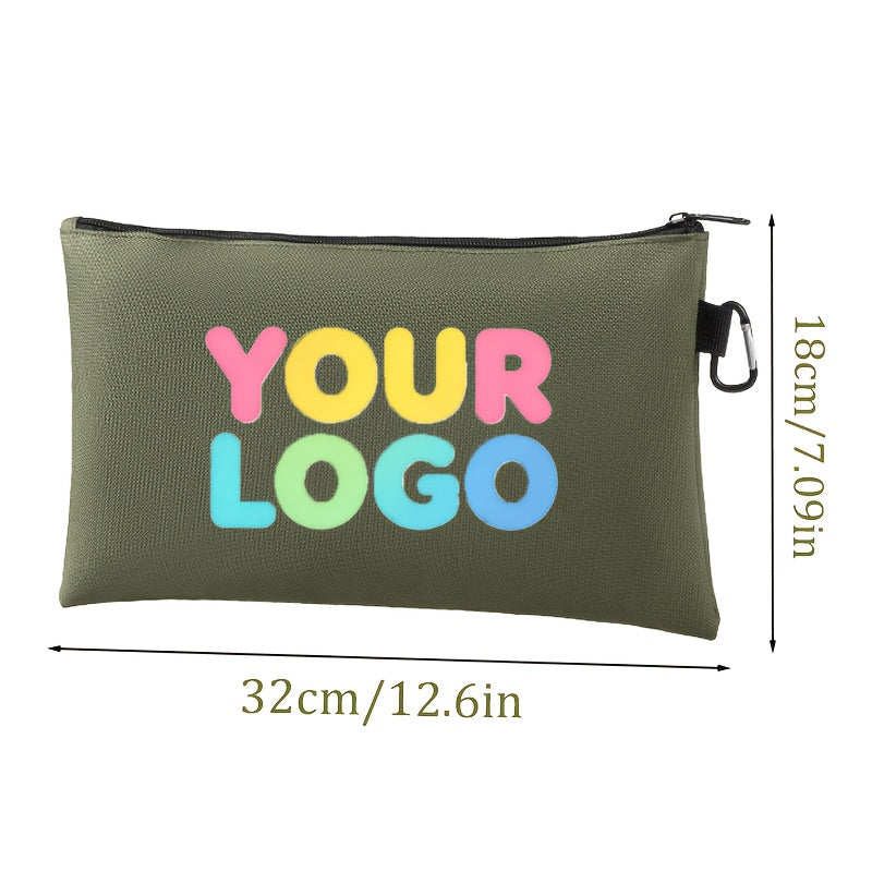 Bespoke Specialized Promotional Product – Gift for Her/Him 5pcs Custom Pattern Oxford Cloth Zippered Toiletry – image 4