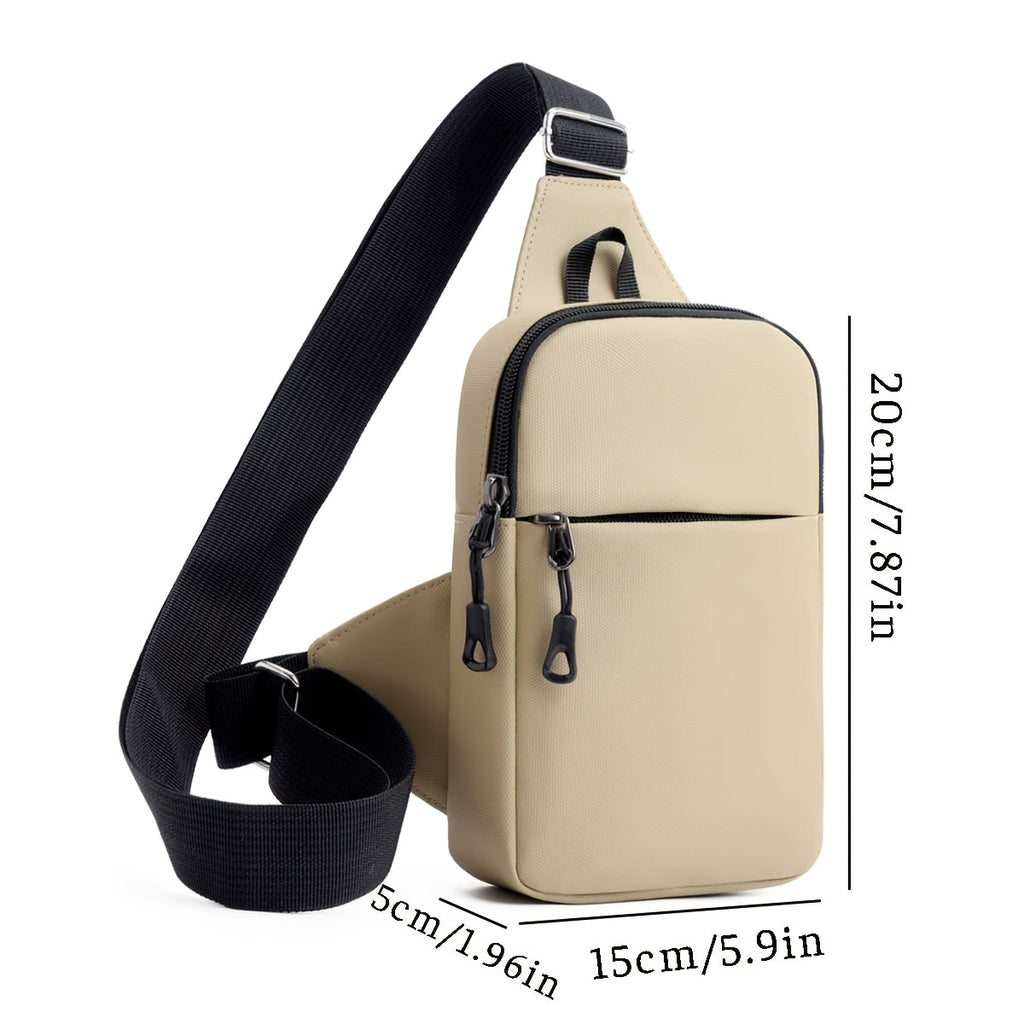 Brand-Forward Single-shoulder Bag, Chest Bag, Crossbody Bag with Your NAME/LOGO/PHOTO, – Marketing – image 4
