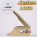 Custom Embossed Stainless Steel Stamp - Personalize Wedding Invitations, Books, and Crafts by Adding Your Logo and… - image 1