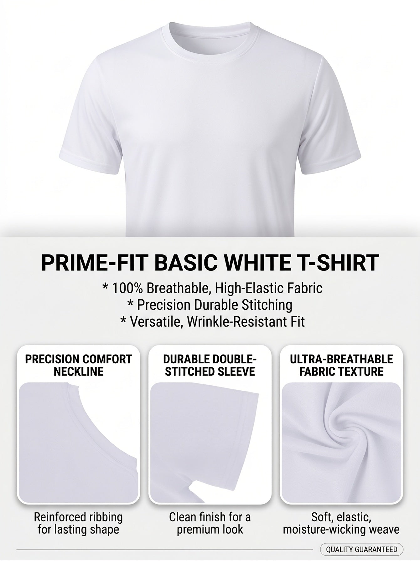 [] Men'S T-Shirt with Double-Sided Printing - Can Be Printed on Chest And | Business-Ready Logo – image 3