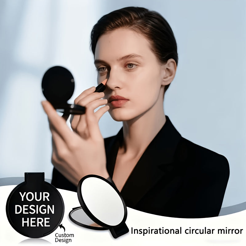 Logo-Ready Pocket Mirror with Custom Logo or Design - image 3