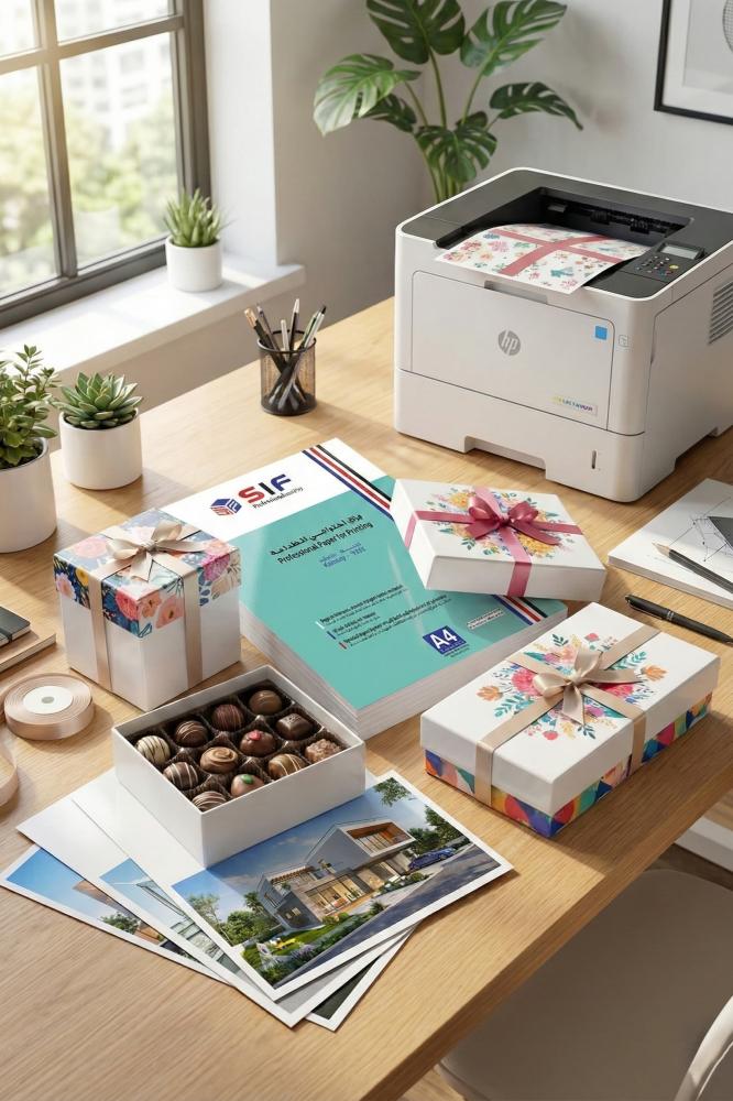 Double-sided glossy cardboard, 240 gsm, 50 sheets, SIF A4 size — product image 6
