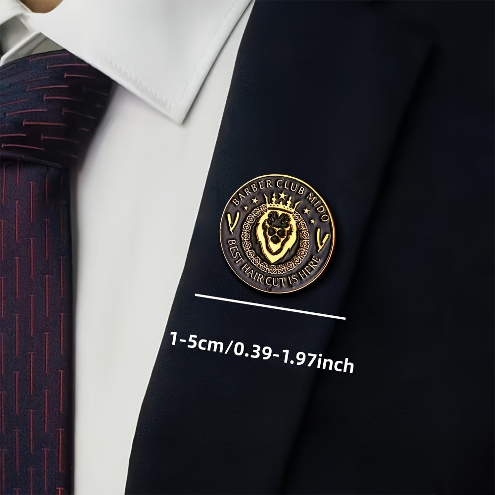 Custom-Printed Corporate Award – [] Stainless Steel Custom Color Logo Pattern Badge, Private – image 4