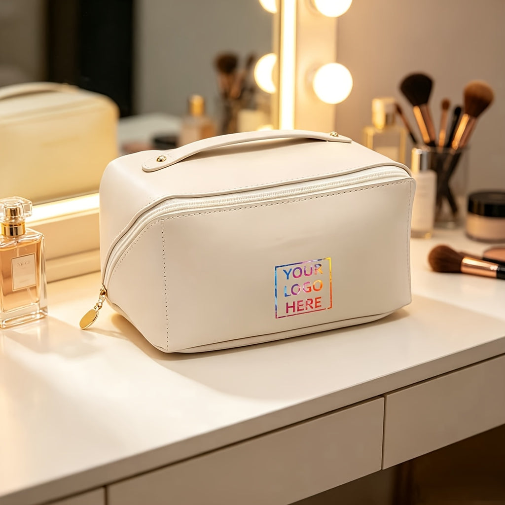 Logo-Ready Branded Bag – Logo Women'S Handbag Storage Makeup Bag Toiletry Bag DIY Custom Pattern – image 1