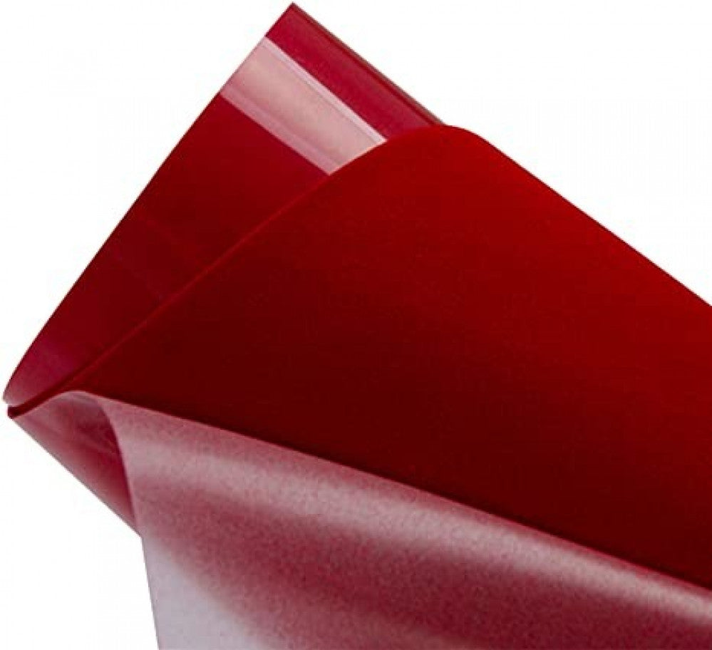 heat-transfer vinyl red velvet fabric — product image 4