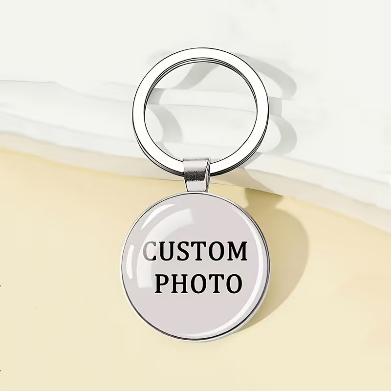 Design-Your-Own A Custom Photo Keychain, Accessory. Can Be with Family, Couple, or Pet Photo – Team – image 4