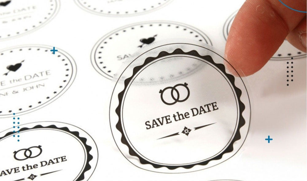 A4 transparent sticker paper for laser printing — product image 1