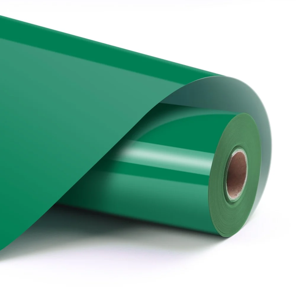 heat-transfer vinyl, green PU fabric — product image 1