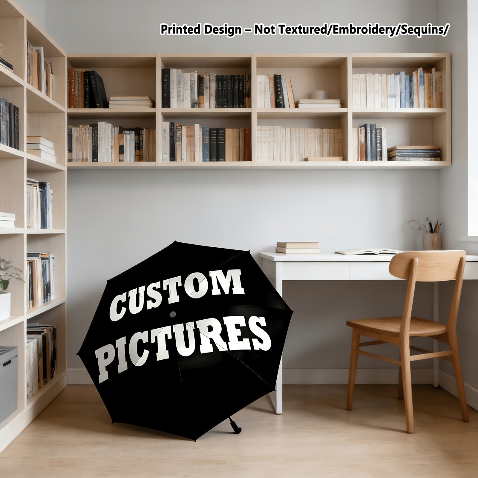 Design-Your-Own Printed Design - No Texture/Embroidery/Sequins, DIY Custom Photo Text – Team – image 2