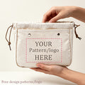Personalized Specialized Promotional Product – GYTECK Photo/Logo Toiletry Bag - Custom Drawstring Wash Bag with – image 1