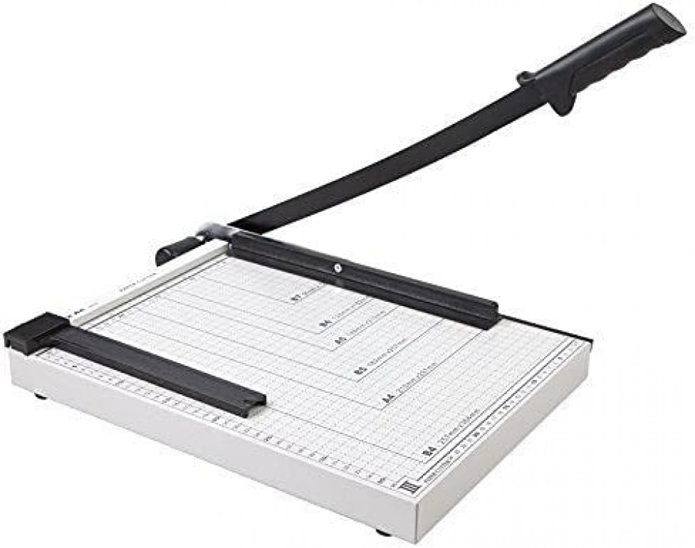 Manual paper cutter, A3 size - safe and easy to use — product image 1