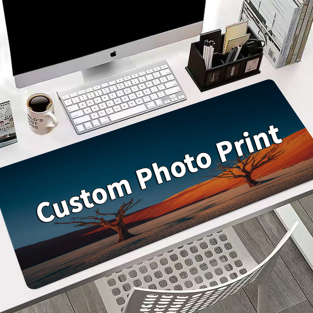 Customization Precision-Stitched Edges # Large Gaming Mouse Pad with Rubber | Photo-Printed Business – image 1
