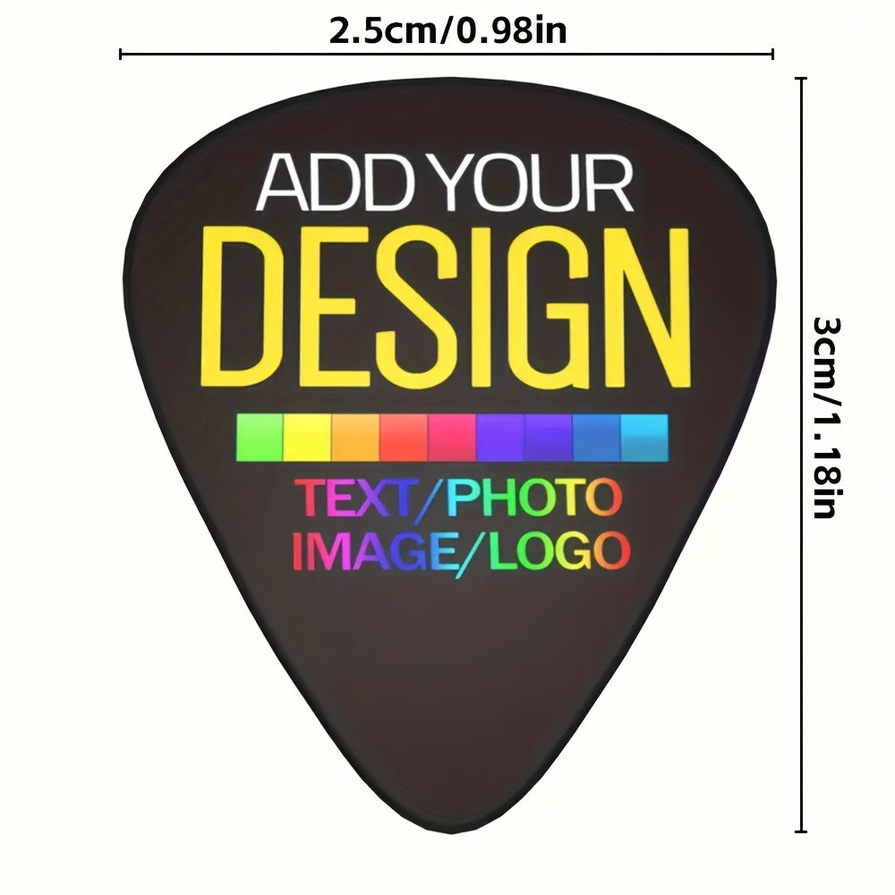 Logo-Ready Guitar Pick with Custom Logo or Design - image 2