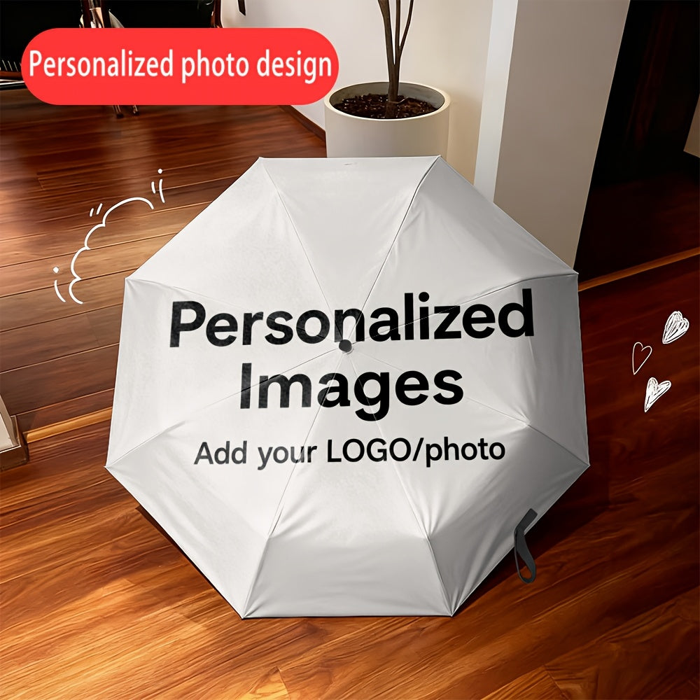 Signature 2D Printed 1pc DIY Custom Photo/Logo Umbrella with Name/Logo/Photo - – Custom – image 2