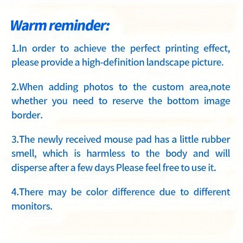 Corporate Custom Mouse Pad for Office and Gaming - with Photos and Text, Non-Slip Rubber Base, – Corporate – image 4
