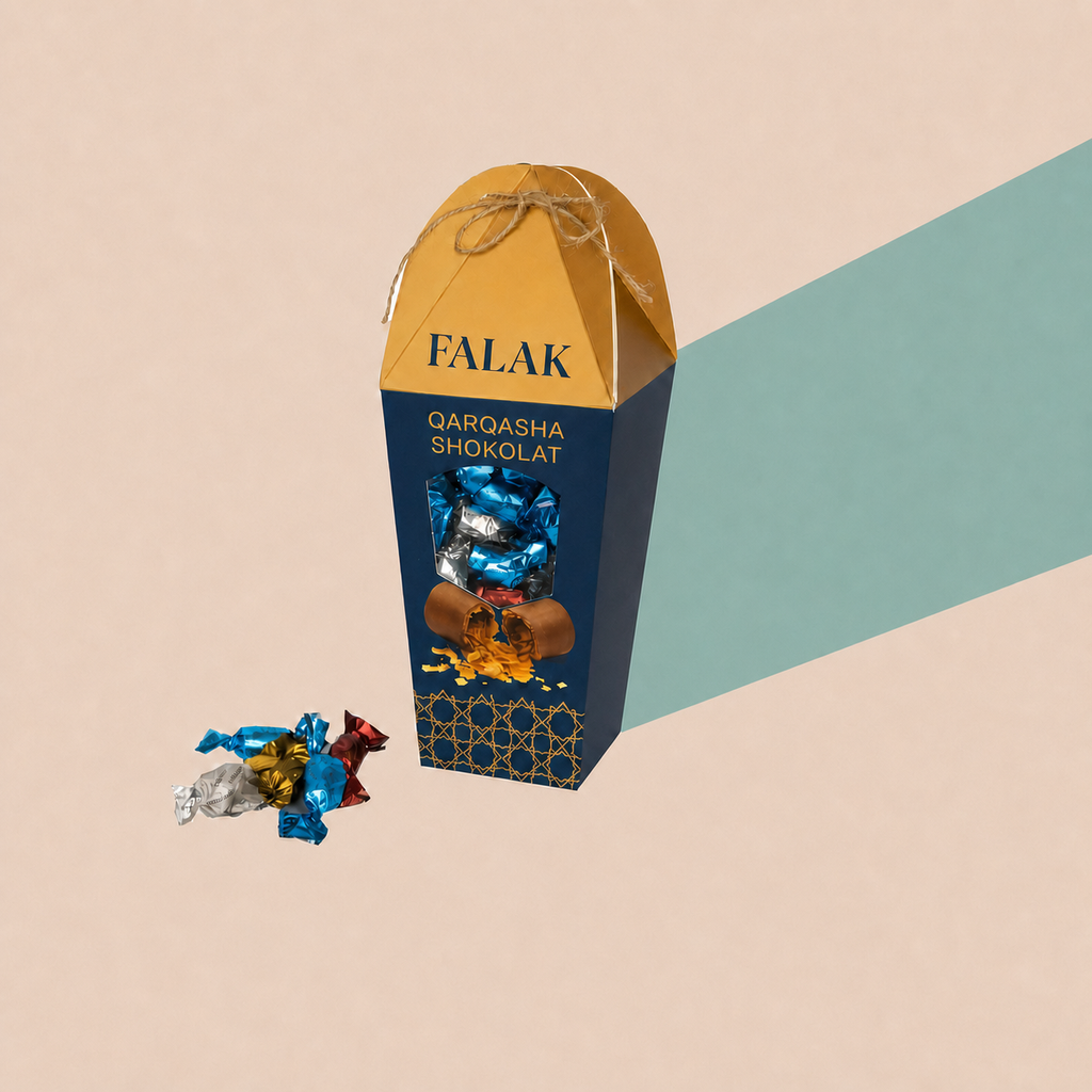 Falak custom printed paper box – product view