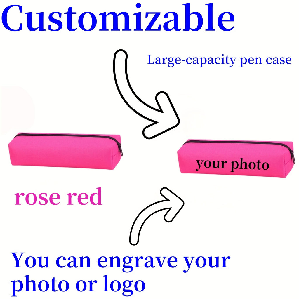 Brand-Forward Set of 8 Stationery Pouches/Pencil Cases - Tailor-Made, Pictures, Or – Marketing – image 3