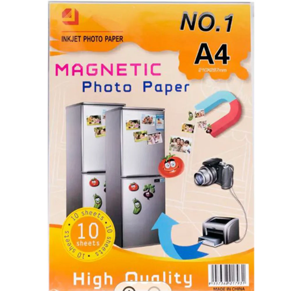Best Magnetic Paper for A4 JoJo Printing 10 Sheets, Glossy and Strong — product image 4