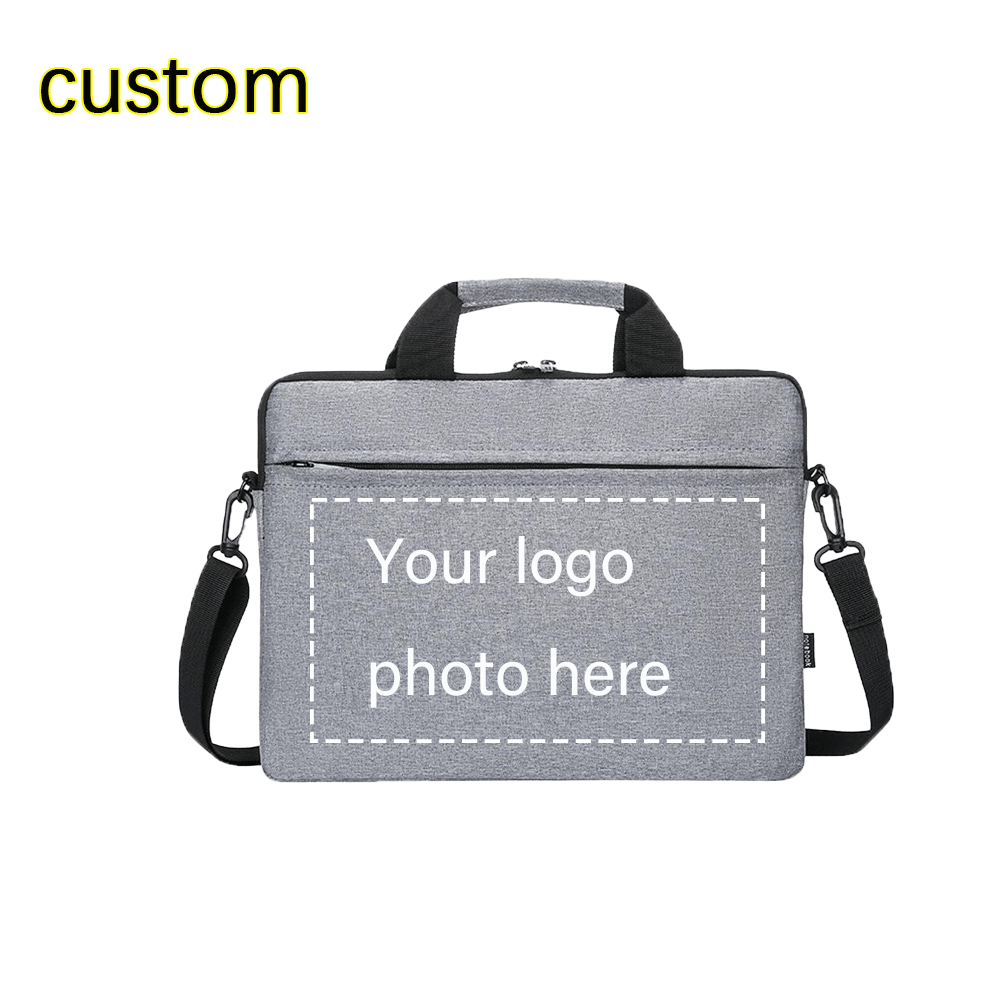Custom Name/Text Laptop Briefcase | Adjustable Comfortable Shoulder Strap, | Made-to-Order Tech – image 3