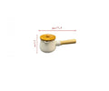 Mini porcelain pot with wooden lid without box — product image 1