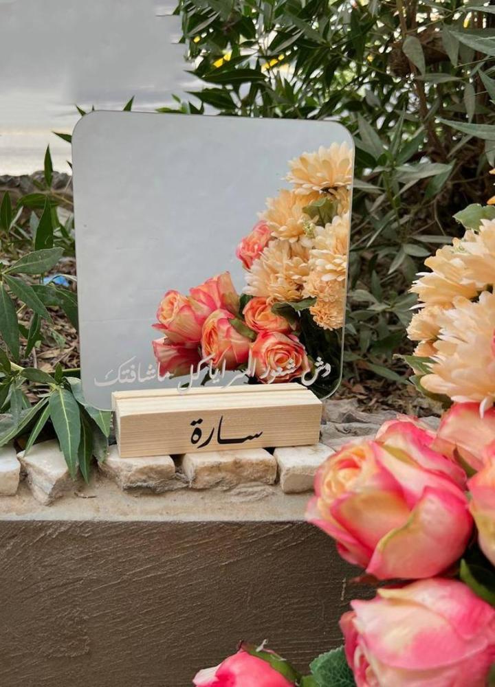 Wooden stand for acrylic panels 7 cm — product image 5