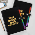 Brand-Forward Custom Name Photo Text Black PP Accordion-Style Expanding File Folder, – Business – image 1