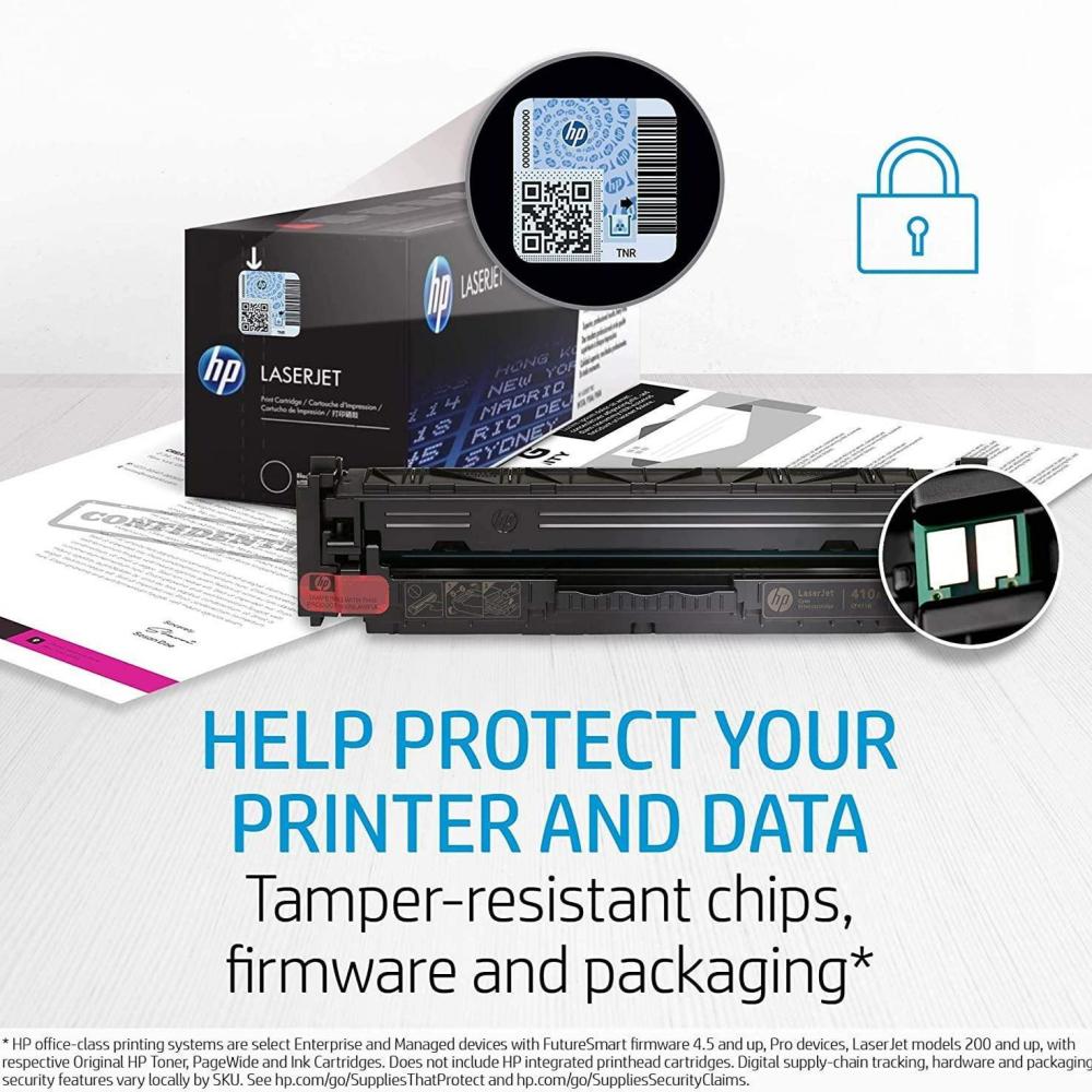 Original HP 126A red laser toner cartridge — product image 4
