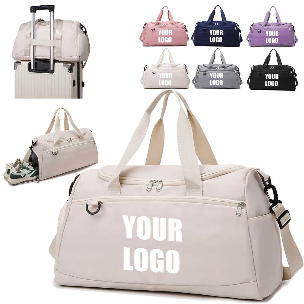 Women's Gym Bag with NAME/LOGO/PHOTO, Featuring a Large Capacity Design. | Promotional Branded – image 1