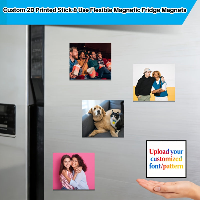 Bulk Custom Magnetic Photo Magnets Suitable for Business Gifts, Wedding | Promotional Home & Office – image 2