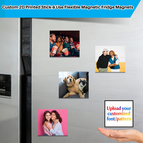 Bulk Custom Magnetic Photo Magnets Suitable for Business Gifts, Wedding | Promotional Home & Office – image 2