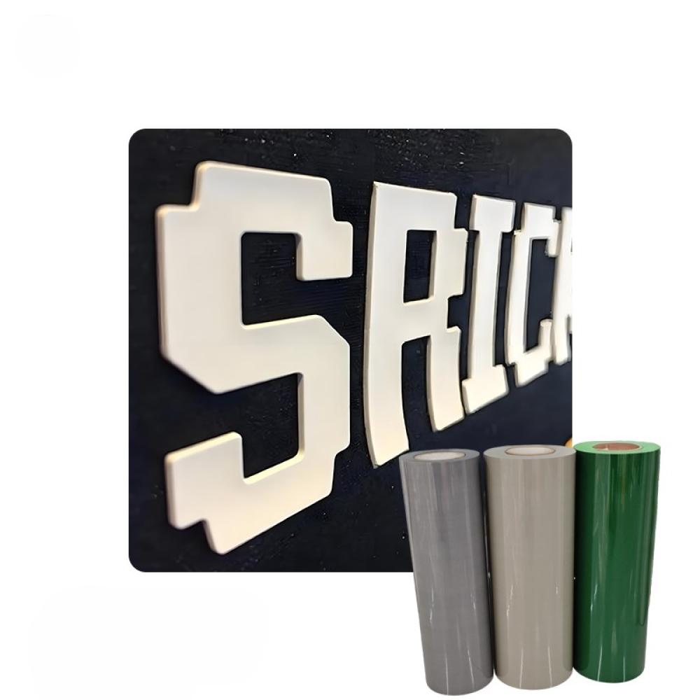 Thick white embossed vinyl — product image 3