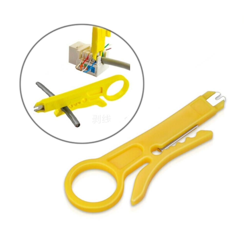 Network and telephone cable head press for precise installation — product image 5